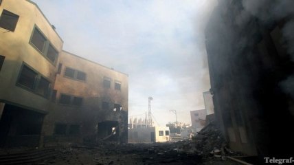 Израиль разбомбил штаб-квартиру "ХАМАС" в Газе