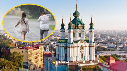 Погода в столице Украины