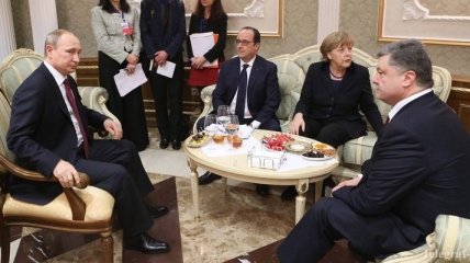 Меркель, Олланд и Путин договорились о встрече "нормандской четверки"