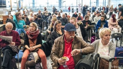 В аэропортах Швеции, Дании и Норвегии отменили свыше 1000 рейсов