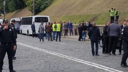 Взрыв в центре Киева: есть пострадавшие