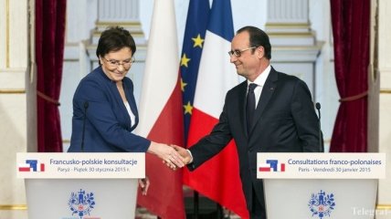 Франция и Польша просят ЕС пересмотреть отношения с Россией