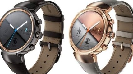 Asus выпустила "умные" часы ZenWatch