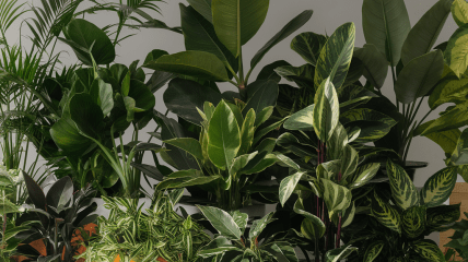 Деякі рослини чудово заміняють осушувач повітря  (зображення створено за допомогою ШІ)