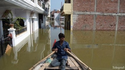 Север Индии затопило: за четыре дня более 70 погибших 
