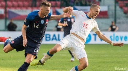 Ключевой игрок сборной Чехии пропустит матч с Украиной