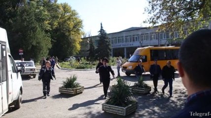 После взрыва Керченский политехнический колледж возобновил занятия