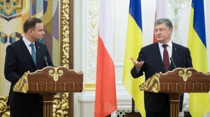 Президенты Украины и Польши подписали совместную декларацию