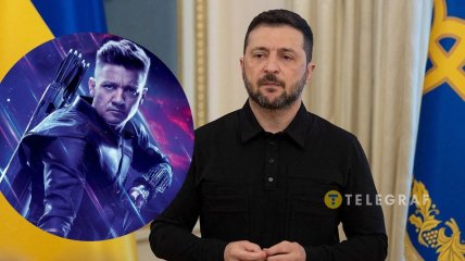 Владимира Зеленского мог бы сыграть "Соколиный Глаз"