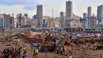 Взрыв в Бейруте: из-за катастрофы в стране зафиксировали рекордную вспышку коронавируса