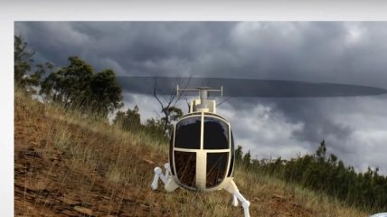 В США разработали шасси-робота для вертолетов (Видео)