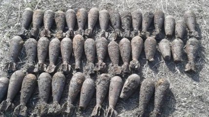 На Харьковщине обнаружено около 3 тысяч боеприпасов времен войны