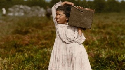 Тяжелый детский труд в начале XX века (Фото)
