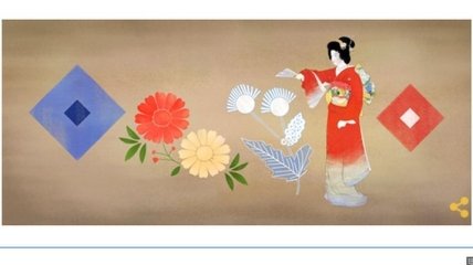 Google отмечает 140 лет со дня рождения Уэмуры Сеэн