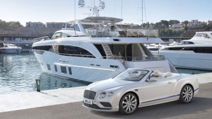Bentley выпустил спецверсию кабриолета Continental GT, вдохновленную роскошью яхт