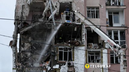 Будинок після російського удару