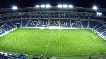 Стадион "Черноморца" находится в залоге у НБУ