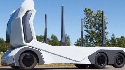 Компания Einride представила новый беспилотный грузовик Einride T-log