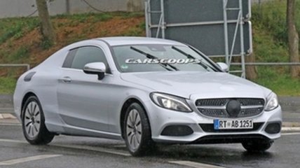 Mercedes-Benz C-Class Coupe проходит тестирование в Германии