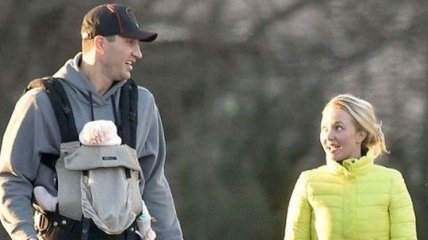 Кличко и Панеттьери на прогулке с дочерью (Фото)