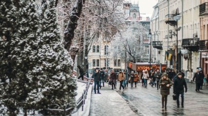 Зима у Києві