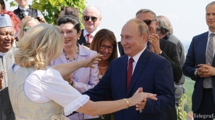 Путин посетил свадьбу главы австрийского МИД: фото и видео
