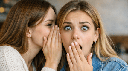 Дівчата пліткують