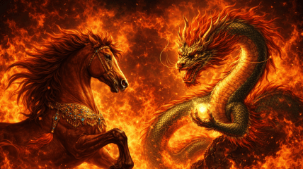 Лошадь и Дракон по восточному гороскопу