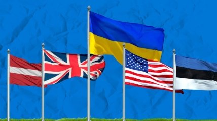 Украина поддерживается всем миром