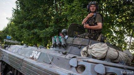 Бойцы АТО уничтожили два блокпоста в Краматорске 