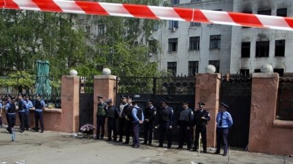 Одесские правоохранители искали взрывчатку в Доме профсоюзов