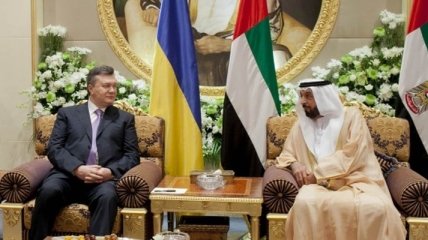 Янукович еще раз позвал в гости арабского шейха 