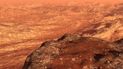 Загадкове світіння на Марсі