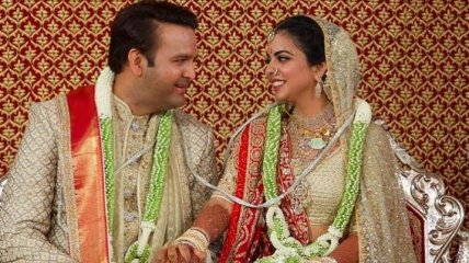 Свадьба на миллион: вышла замуж дочь самого богатого человека Индии 