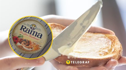 Rama, хліб, масло