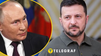 Владимир Путин и Владимир Зеленский