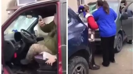 Женщина напала на сотрудников ТЦК на Хмельнитчине и повредила их авто: ей грозит смешной штраф