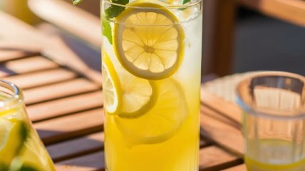 Цей лимонад чудово освіжає у спеку (зображення створено за допомогою ШІ)