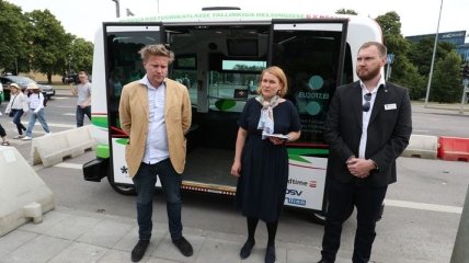 В столице Эстонии начали курсировать беспилотные автобусы