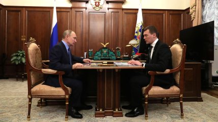 Володимир Путін та Михайло Дегтярьов