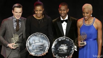 IAAF на церемонии в Монако наградила лучших легкоатлетов 2017 года