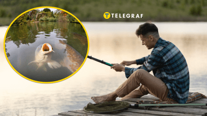 В Ровенской области поймали пятикилограммового карпа