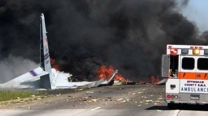 В США разбился транспортный самолет: есть жертвы