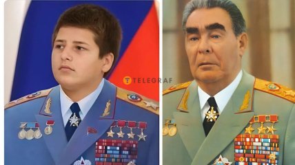 Адам Кадыров и Брежнев