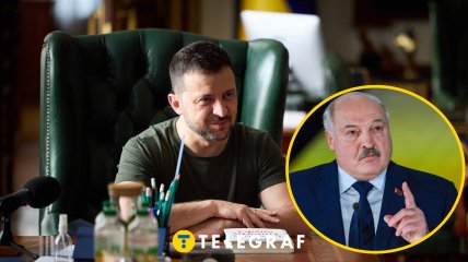 Владимир Зеленский и Александр Лукашенко