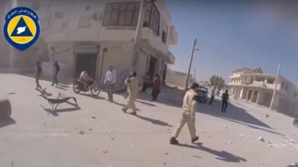 Авиация РФ ударила по госпиталю в Сирии (Видео)