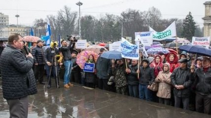 В Кишиневе протестуют железнодорожники из-за невыплаты зарплат