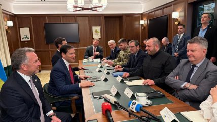 Зустріч американської та української делегацій