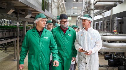 1,5 млрд грн інвестицій в Україну: Carlsberg Ukraine запустила нову виробничу лінію