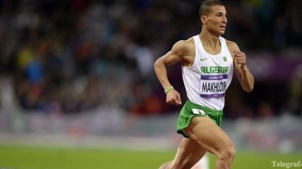 Алжирский бегун - олимпийский чемпион на дистанции 1500 метров